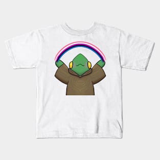 GenderFluid Gay Pride-Berry Kids T-Shirt